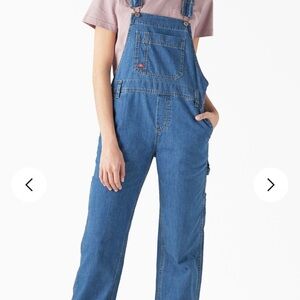 Dickie's Women's Denim Bib Overalls